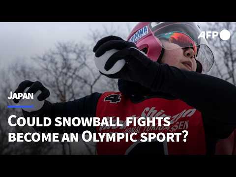 'Yukigassen': The Japanese snowball fight game vying to be an Olympic sport | AFP