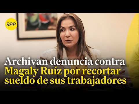 Congresista Elizabeth Medina responde por informe que plantea archivar denuncia contra Magaly Ruíz