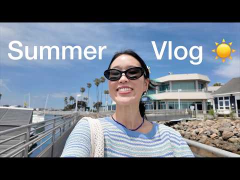 Summer Vlog ☀️: LA Shopping, BTS Arih Noodles, Bachelorette Party, Karaoke, Photobooth & Stickshift