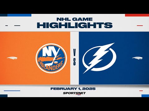 NHL Highlights | Islanders vs. Lightning - February 1, 2025