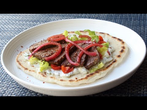 American Gyros - How to Make a Gyros Sandwich - Lamb & Beef "Mystery Meat" Demystified
