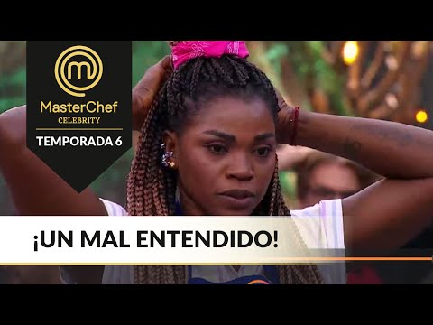 El desacuerdo que protagonizaron Caterine y Roberto | MasterChef Celebrity