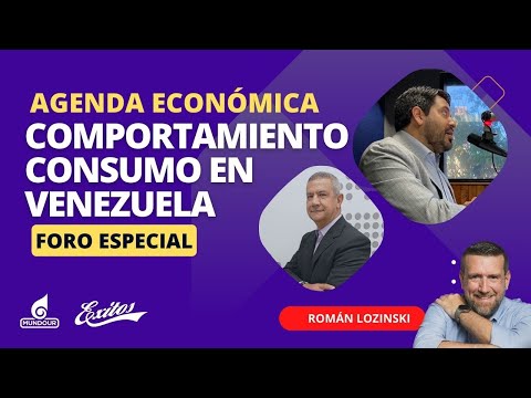 Román Lozinski en Agenda Económica Asdrúbal Oliveros con Ansa 13.03.2024