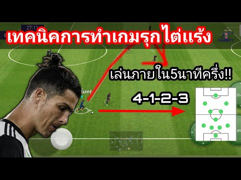 เทคนิคการทำเกมรุกไต่เเร้งเก่ง