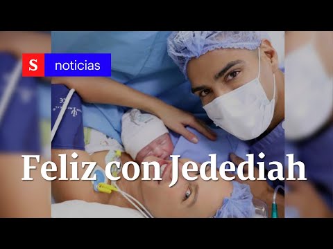 Radamel Falcao García está feliz con Jedediah | Semana Tv