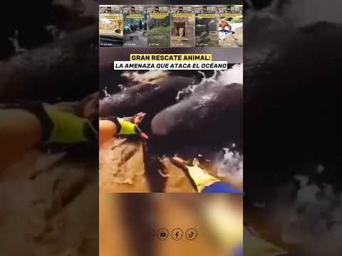 Rescate Animal: El Peligro Silencioso del Océano