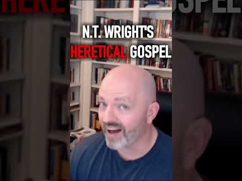 N.T. WRIGHT'S HERETICAL GOSPEL - Pastor Patrick Hines Podcast #shorts #christianshorts #christian