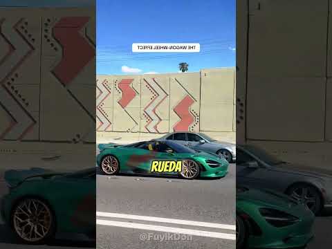 ¿Por Qué Esta Rueda Parece Girar al Revés? 🚗😳