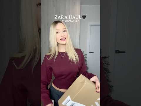 VLOGMAS 19 (HAUL ZARA) 🛍️