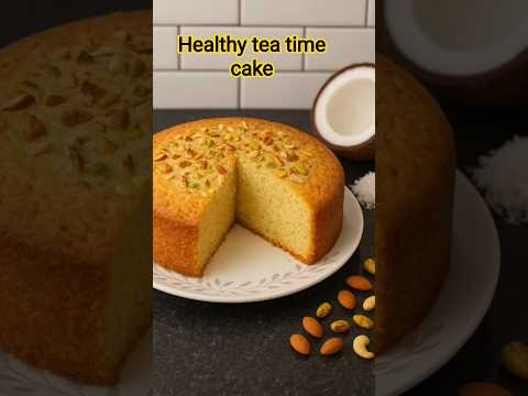 #best cake ever with flavour of Indian sweets touch #coconutcake #shorts #cake #recipe #viral #reel