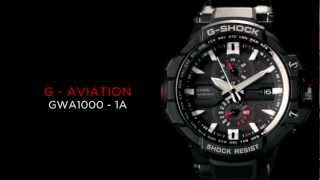 Casio G-Shock Highlights the GWA1000 Aviation Watch Series with - YouTube