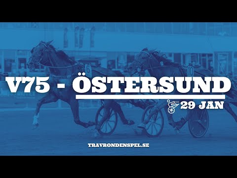 V75 tips Östersund | Tre S - Stark vilja!