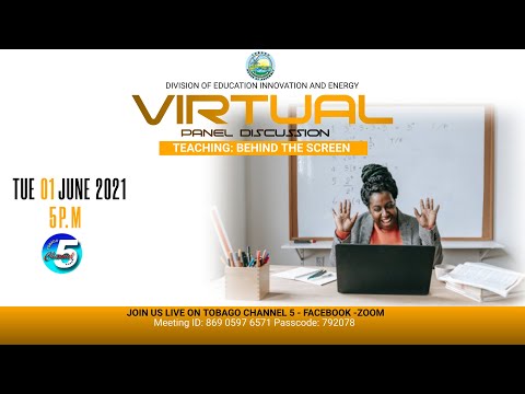 Virtual Panel Discussion Teaching: Behind The Screen