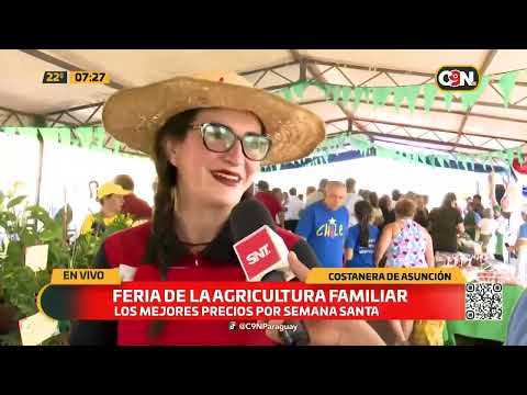 Feria de la Agricultura familiar ''Semana Santa Ra´arõ''