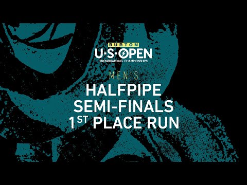 Burton U·S·Open 2020 ? Men's Halfpipe Semi-Finals First Place Run ? Scotty James