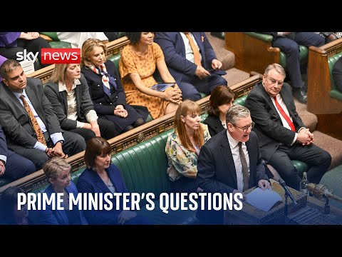 Keir Starmer faces Kemi Badenoch at PMQs