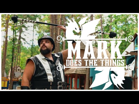 MARKDOESTHETHINGS - Flow Arts - Contact Staff - Dragon Staff - at THE CAROLINA RENAISSANCE FESTIVAL
