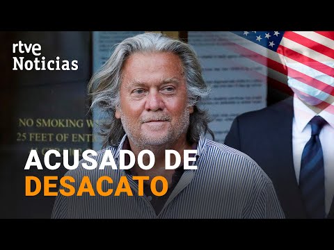 Steve Bannon ACUSADO de DESACATO ante la justicia por desobedecer al CONGRESO DE EE.UU. | RTVE