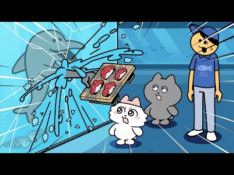 【公式】TVアニメ『ンめねこ』第15話「おいしいすいぞくかん」【見逃し配信】TBSにて毎週木曜深夜1時58分放送中