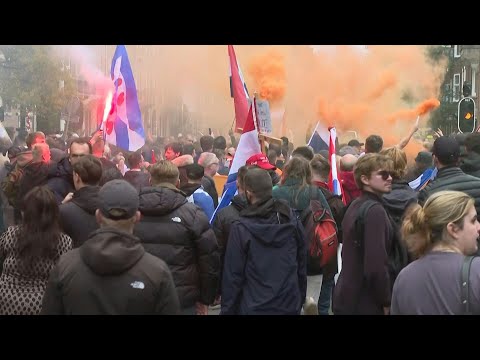 Hundreds attend anti-immigration protest in Amsterdam | AFP