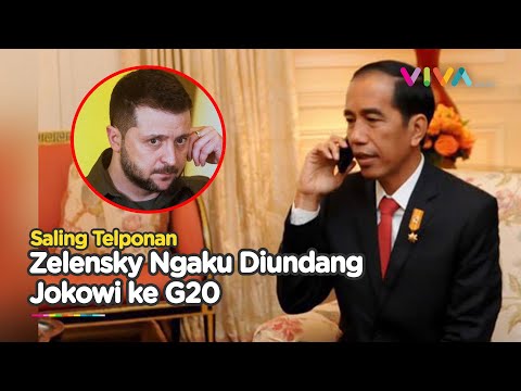 Isi Pembicaraan Jokowi Zelensky, Diundang ke G20?