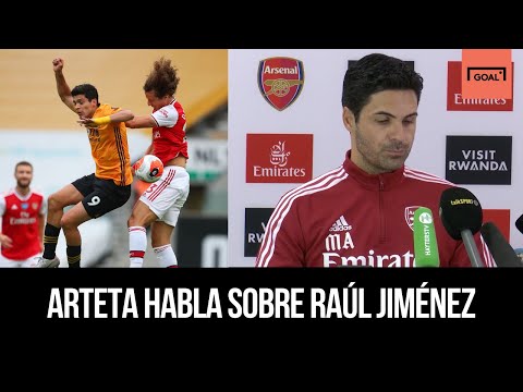 Fue aterrador. Se veía muy, muy mal - Arteta sobre el golpe de Raúl Jiménez