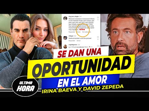 ?David Zepeda CULP4BL3 de la soltería de Irina Baeva!!Retoman ROMANCE del pasado!!