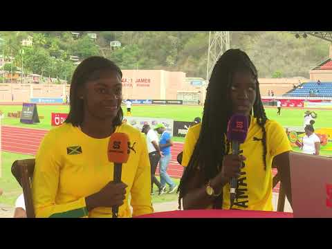 CARIFTA Games 2024 Grenada | Girls High Jump Under 20 Finalists Interview