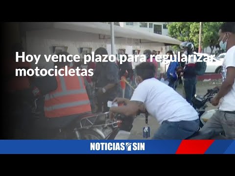 Hoy vence plazo para regularizar motocicletas; conductores hacen filas para completar proceso