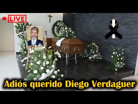 Transmisión en vivo:Comienza el funeral de Diego Verdaguer. Sucedió algo inusual que asustó a todos.