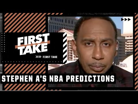 Stephen A. says BOTH Bucks-Bulls & Nuggets-Warriors series' END tonight! | First Take video clip