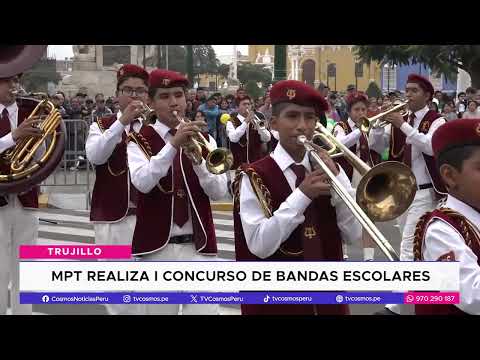 Trujillo: MPT realiza I Concurso de Bandas Escolares