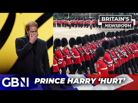 Prince Harry HURT that he's not able to attend the Trooping the Colour parade