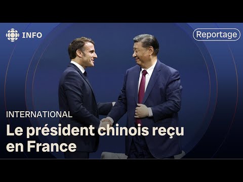 Le président chinois Xi Jinping reçu en France