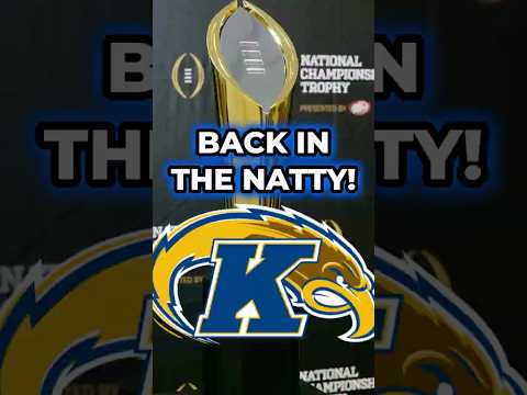 36 HOURS IN! Kent State Is BACK IN THE NATIONAL CHAMPIONSHIP! #cfb #cfb27 #shorts