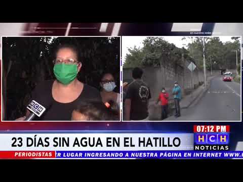 Vecinos del sector de El Picacho protestan por falta de agua en la capital