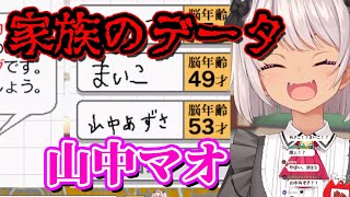【放送事故】残っていた家族のデータが配信に載ってしまう魔使マオ【切り抜き/にじさんじ】
