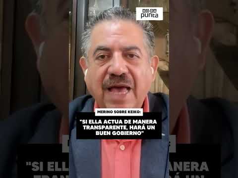 SI ELLA ACTUA DE MANERA TRANSPARENTE, HARÁ UN BUEN GOBIERNO