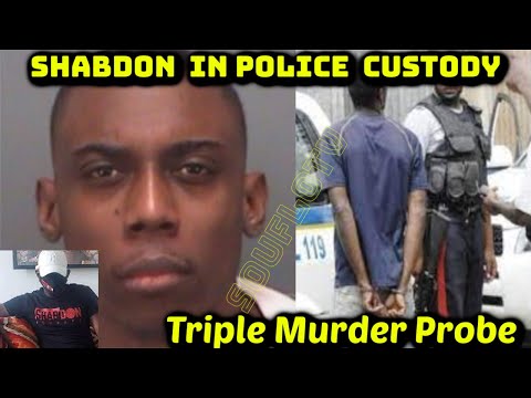Shabdon Arrested in Triple Murder Probe BREAKING NEWS Currently in Custody