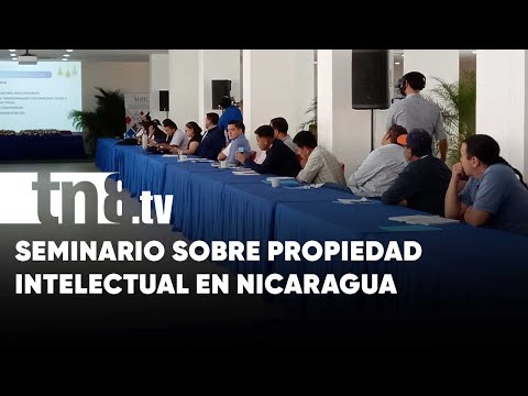 Seminario sobre propiedad intelectual con universidades de Nicaragua
