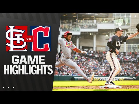 Cardinals vs. Guardians Game Highlights (6/27/25) | MLB Highlights