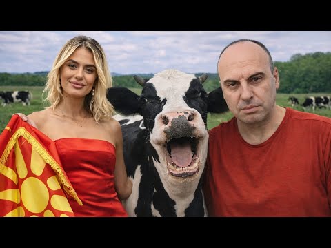 ДИВИ КРАВИ ХАРААТ ПО МАКЕДОНИЈА, СИТЕ ЌЕ ФАТИМЕ КРАВЈО ЛУДИЛО!
