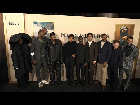 Oscar hopeful 'Nickel Boys' cast and crew at Los Angeles premiere | AFP