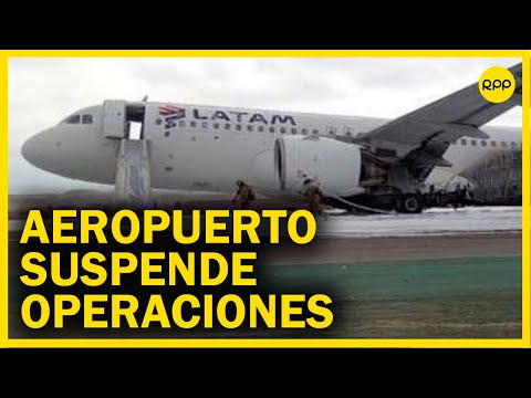 Tragedia en el Jorge Chávez: Operaciones en el aeropuerto se suspendieron tras accidente de avión