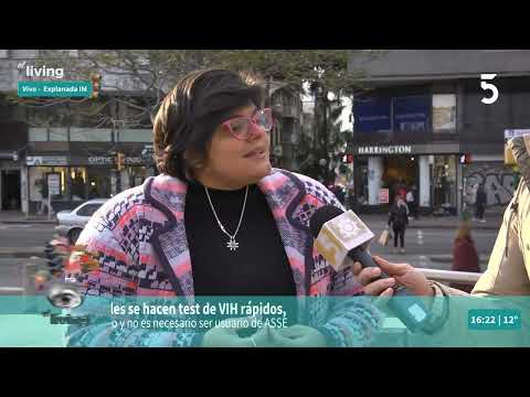 Virginia Cardozo habló de la Jornada de test gratuitos de VIH en la Intendencia de Montevideo