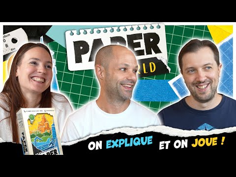 Paper World, on explique et on joue, avec l'éditeur
