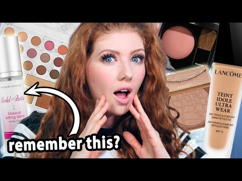 Makeup I Haven't Used in YEARS! | Full Face Tutorial & MEMORIES!