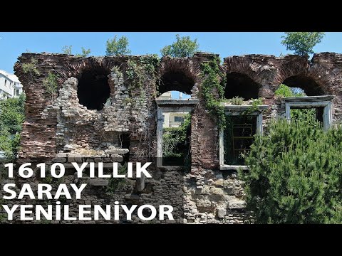 1610 yıllık Bukoleon Sarayı’nda Restorasyon Çalışmaları Başlatıldı