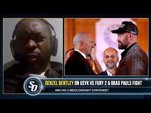 ‘TYSON FURY BEST CHANCE TO BEAT USYK has gone!’ – Denzel Bentley on Brad Pauls