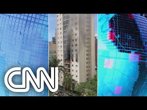 Incêndio em prédio na zona sul de SP deixa dois feridos | CNN 360º